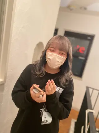 ミディアム ⭐️カラー特化⭐️ 安達佑紀のヘアスタイル