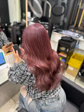 ロング カラー Lapis シオンのヘアスタイル