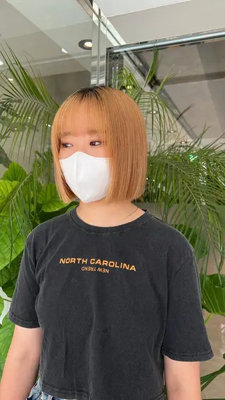 ショート 透明感カラー/ボブ / MARIE🍇のヘアスタイル