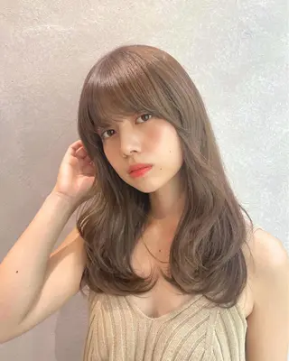 セミロング 磯部 拓磨のヘアスタイル