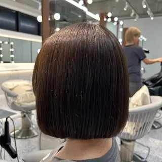 ミディアム カラー ボブ/髪質改善 jionのヘアスタイル