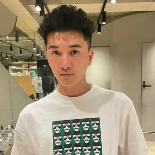 パーマ メンズ 🌈圧倒的デザイン パーマ　関和希のヘアスタイル