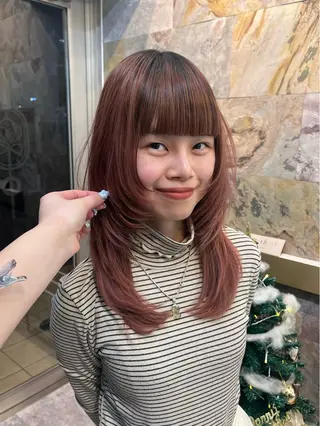 ロング sizuk natsukiのヘアスタイル