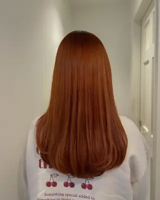 ロング 湯浅 美葉のヘアスタイル