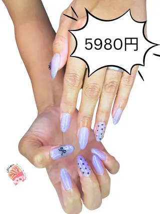ネイル レクラ ネイルのネイルデザイン