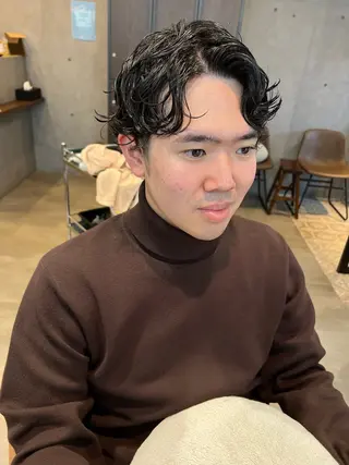 パーマ メンズ 🌟メンズ特化🌟 やまもと　ゆめみのヘアスタイル