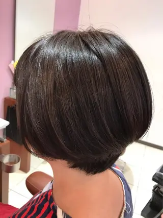 ショート カラー 大阪長居🌱野見山 卓也のヘアスタイル