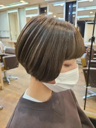ショート カラー 【ネウィ天王寺 】seiyaのヘアスタイル