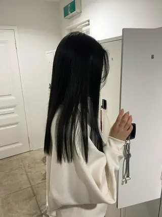 ロング カラー 梅田美容室/レイヤー カット/ナナミ🎞のヘアスタイル