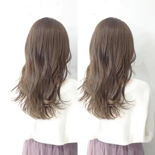 セミロング カラー ヘアアレンジ E Komo hair所属・Wow❕E Komo hair 永井一輝のヘアスタイル