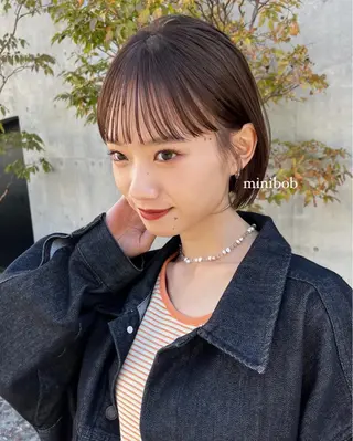 ショート カラー yuuka/ボブ/ダ ブルカラー/髪質改善のヘアスタイル