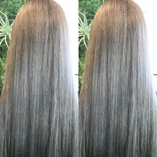 ロング カラー Hanna by W_SALONのヘアスタイル