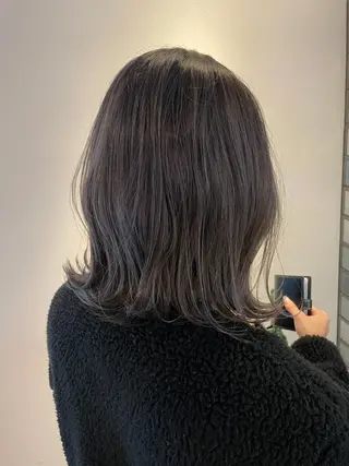 ミディアム カラー 福永速人 /メンズパーマのヘアスタイル