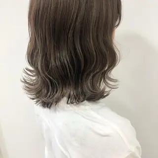 ミディアム カラー GLROW haruhiのヘアスタイル