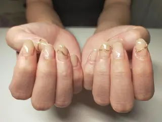 ネイル Lulu nail salon 南堀江店所属・西村 あやかのネイルデザイン