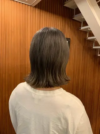 ミディアム 🌞アオキ サキ🕊のヘアスタイル