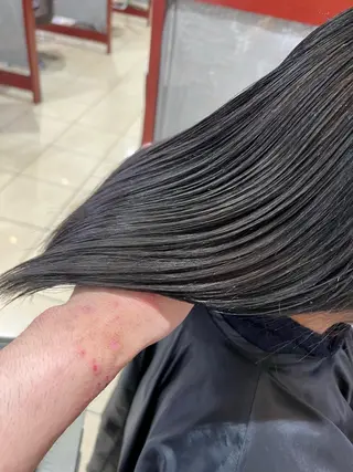 セミロング 坂本 優輝のヘアスタイル