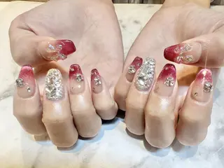 ネイル 痛ネイル🩶推し活 🤍店長sagawaのネイルデザイン