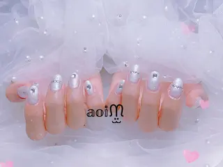 ネイル 葵うさぎ所属・葵うさぎ AIのネイルデザイン