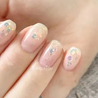 ネイル おうちのネイルサロン konpeiTou〜こんぺいとう〜所属・おうちのネイルサロン KonpeiTouのネイルデザイン
