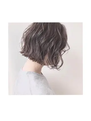 ショート カラー パーマ ワタベ ハヤト/ トップデザイナーのヘアスタイル