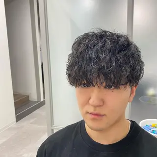 パーマ メンズ シェアサロンReco-リコ- 今泉パークサイド店所属・メンズパーマ専門★★ ナカゾノのヘアスタイル