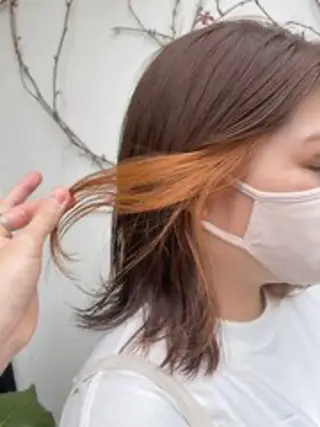 ショート カラー haruna🪽シ ョート/透明感カラーのヘアスタイル