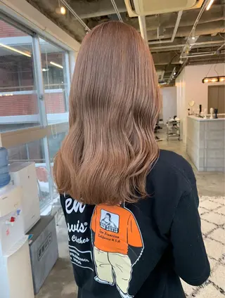 ロング カラー 小森 祐希のヘアスタイル