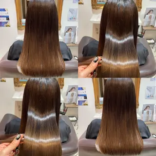 ロング 髪質改善×透明感× 艶髪🥀HIYORIのヘアスタイル