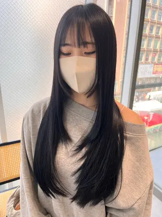 ロング 髪質改善IENA店長 小泉拓のヘアスタイル