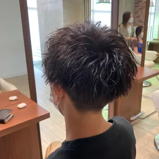 カラー メンズ 一ノ瀬 蘭のヘアスタイル