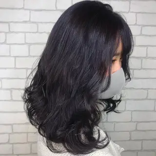 セミロング カラー 🍒暖色カラー /やぎふうか🍒のヘアスタイル