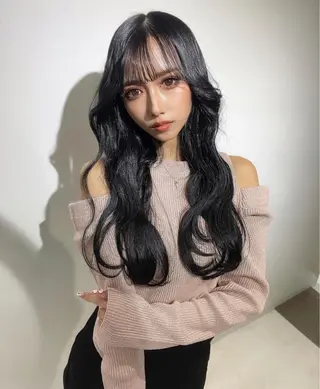 ロング カラー ヘアアレンジ 【Diar】オーナー アキヨシケンタのヘアスタイル