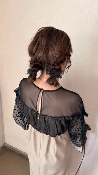 ヘアアレンジ vivre libre所属・仲村 真里奈のヘアスタイル