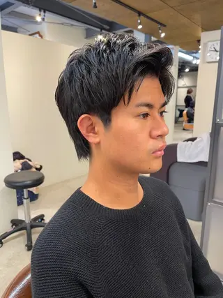 ショート 女性理容師 さちのヘアスタイル