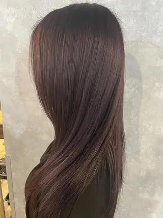 ロング カラー メンズ リベルテ所属・♦️髪質改善韓国レイ ヤー♦️副店長のヘアスタイル