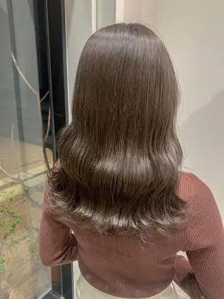 セミロング カラー ヘアアレンジ yuka .のヘアスタイル