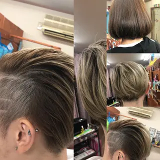 ショート カラー kou艶髪師色髪師 こう 艶髪師色髪師のヘアスタイル