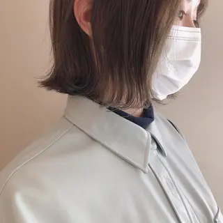 ショート カラー 似合わせ.ﾍｱｾｯﾄ 得意🌹井上美沙のヘアスタイル