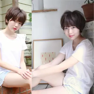 ショート 髪質改善 Blumeのヘアスタイル