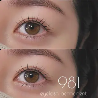 マツエク・マツパ 981所属・981 KURUMIのマツエク・マツパデザイン