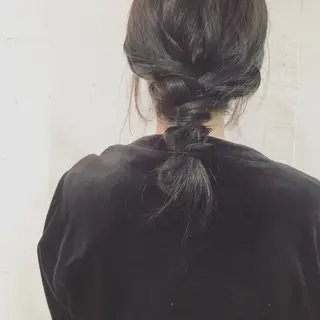 ミディアム セミロング カラー ヘアアレンジ yuki hair所属・yuki watanabeのヘアスタイル