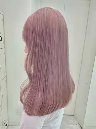 ロング カラー 🩷暖色カラー🩷 BONのヘアスタイル