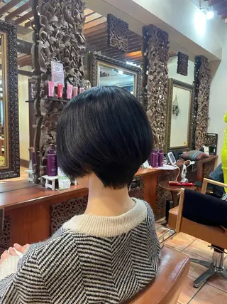 ショート 白鳥 悠斗のヘアスタイル