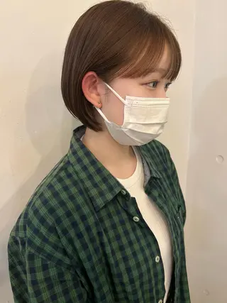 ショート 🍃透明感スタイル ｙｕ-ｋａ🍃のヘアスタイル