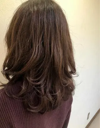 セミロング ヘアアレンジ ショート・ウルフ✂︎ 安住有咲子のヘアスタイル