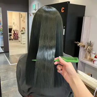 セミロング Legami 熊本（レガーミ）所属・清村 和音のヘアスタイル