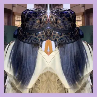 ロング カラー 大澤 碧のヘアスタイル