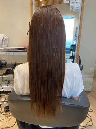 ロング パーマ 関口 友行のヘアスタイル