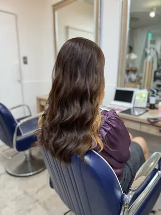 ロング 仲田 大記のヘアスタイル